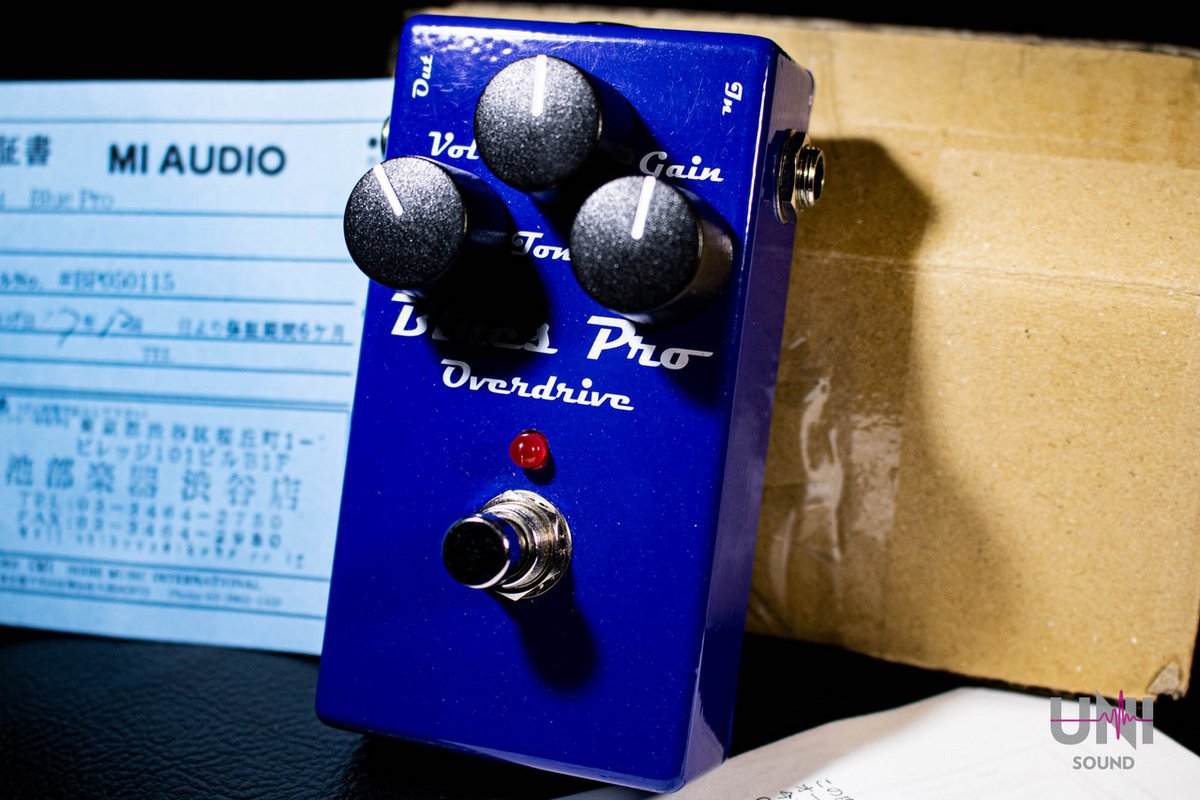 UnisoundY's tweet photo. ／
3/20(木)19:15発売開始‼️
MI AUDIO Blues Pro Overdrive
＼

Blues Pro Overdrive入荷！カラッとして、芯のあるナチュラル・オーバードライブから、Distortionのような過激な歪みまで作り上げる事ができます。
https://t.co/UJSzUgZBLV
#MIAUDIO https://t.co/ZTRrdzU0rA