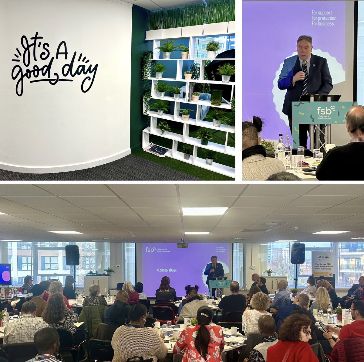 Meeting with 130 small businesses at the #FSBBootCamp

First up: #MayorOfCroydon

#FederationOfSmallBusinesses 
#LondonIsOpen
<a href="/fsb_uk/">الدستور والقانون</a>
#ItsAGoodDay