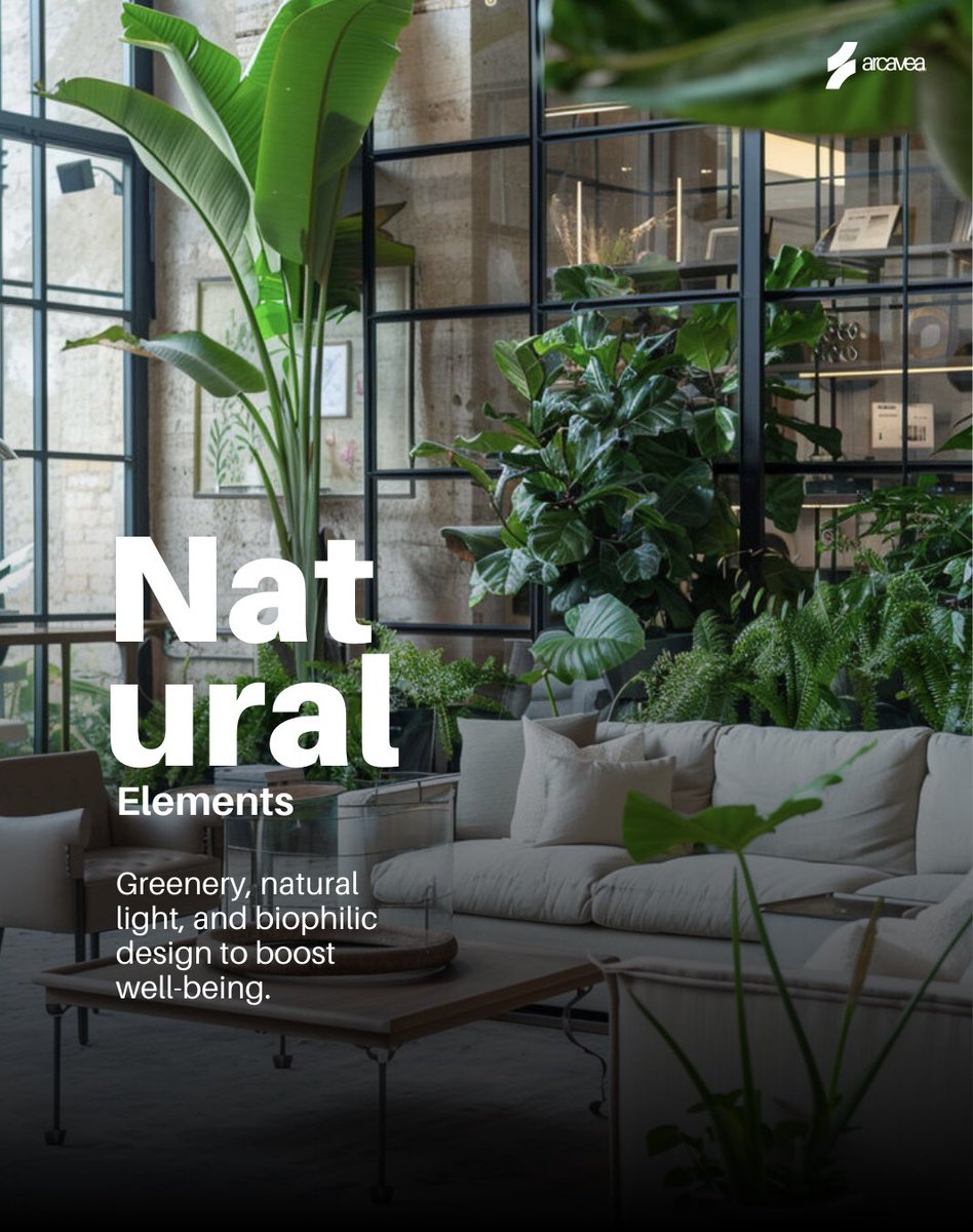 A breath of fresh air. Bring the outdoors in with greenery, natural light, and biophilic design to boost creativity, energy, and well-being.