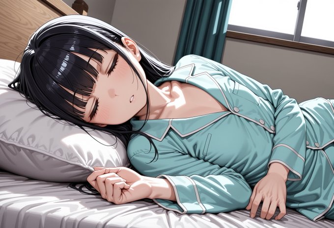 寝過ごし中の妹
妹「すぅ……」
僕「(もう少し起こさないでおこう)」 