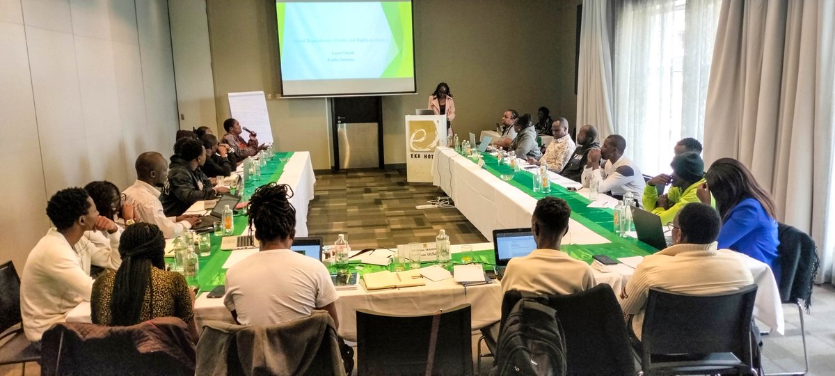 AYARHEP_KENYA's tweet photo. #HappeningNow: @AYARHEP_KENYA is attending a one-day training hosted by @katibainstitute on access to information related to #SRHR and #HIV. 

Strengthening knowledge to advance rights and improve health outcomes!

#AYARHEPSpeaks #SRHR https://t.co/8P100lPO8P
