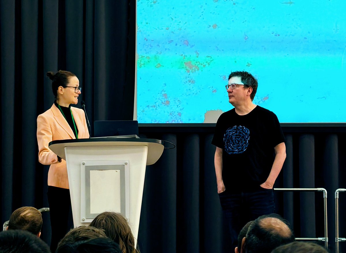 David Garzón Ramos (@dgarzonramos) on Twitter photo Kicking off the UK Multi-Agent Systems Symposium 2025 (#UKMAS) at <a href="/turinginst/">The Alan Turing Institute</a>!
Opening with <a href="/icouzin/">Iain Couzin</a> from <a href="/CBehav/">Centre for the Adv Study of Collective Behaviour</a> on "The Geometry of Collective Multi-Agent Decision Making."
Exciting day of #collective #behavior across scales.
👾🤖🦠🦈🖥️🏦 Kicking off the UK Multi-Agent Systems Symposium 2025 (#UKMAS) at <a href="/turinginst/">The Alan Turing Institute</a>!
Opening with <a href="/icouzin/">Iain Couzin</a> from <a href="/CBehav/">Centre for the Adv Study of Collective Behaviour</a> on "The Geometry of Collective Multi-Agent Decision Making."
Exciting day of #collective #behavior across scales.
👾🤖🦠🦈🖥️🏦