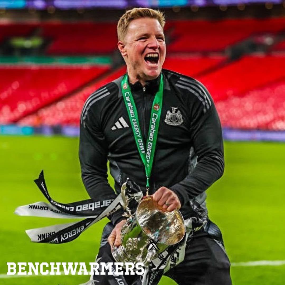 ⚽️ Eddie Howe has the same number of trophies at Newcastle as Mikel Arteta does at Arsenal. 👀