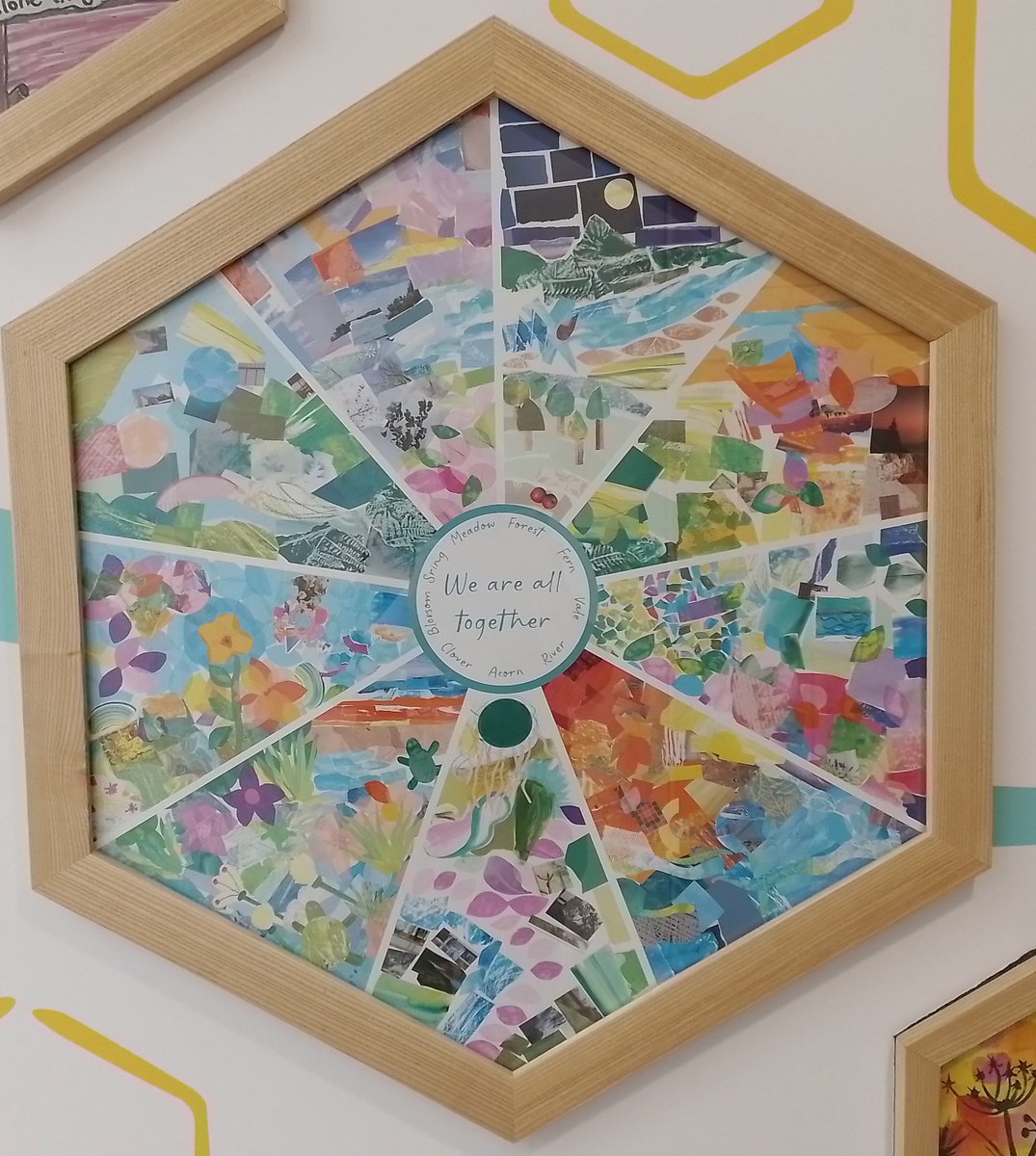 Ann in OT North View (@annjinot) on Twitter photo Occupational Therapy worked with <a href="/LucentiaDesign/">Lucentia Design</a> across all 9 Wards in North View to create this stunning collage work 🙂 Occupational Therapy worked with <a href="/LucentiaDesign/">Lucentia Design</a> across all 9 Wards in North View to create this stunning collage work 🙂