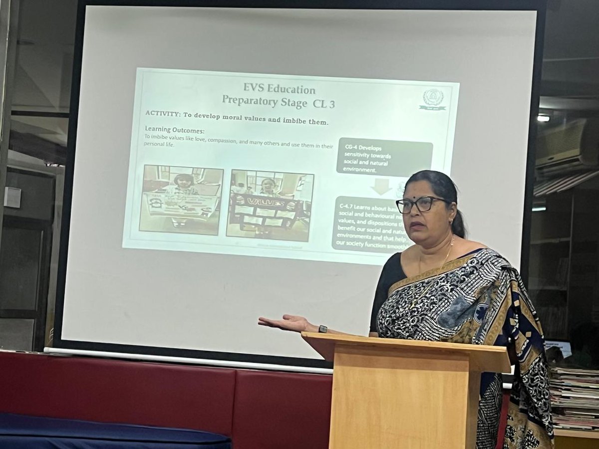 Sunita Sinha (@sunitas45385032) on Twitter photo EVS department presentation, innovative activities according to NCF 2024 ,hands on activities, introduction of magazine for environmental awareness at Ahlcon International School <a href="/sdg4all/">AhlconIntl4SDGs</a> <a href="/y_sanjay/">Sanjay Yadav</a> <a href="/ncert/">NCERT</a> <a href="/DelhiVigBharati/">Indraprastha Vigyan Bharati</a> <a href="/Vibha_India/">Vijnana Bharati</a> <a href="/cbseindia29/">CBSE HQ</a> EVS department presentation, innovative activities according to NCF 2024 ,hands on activities, introduction of magazine for environmental awareness at Ahlcon International School <a href="/sdg4all/">AhlconIntl4SDGs</a> <a href="/y_sanjay/">Sanjay Yadav</a> <a href="/ncert/">NCERT</a> <a href="/DelhiVigBharati/">Indraprastha Vigyan Bharati</a> <a href="/Vibha_India/">Vijnana Bharati</a> <a href="/cbseindia29/">CBSE HQ</a>