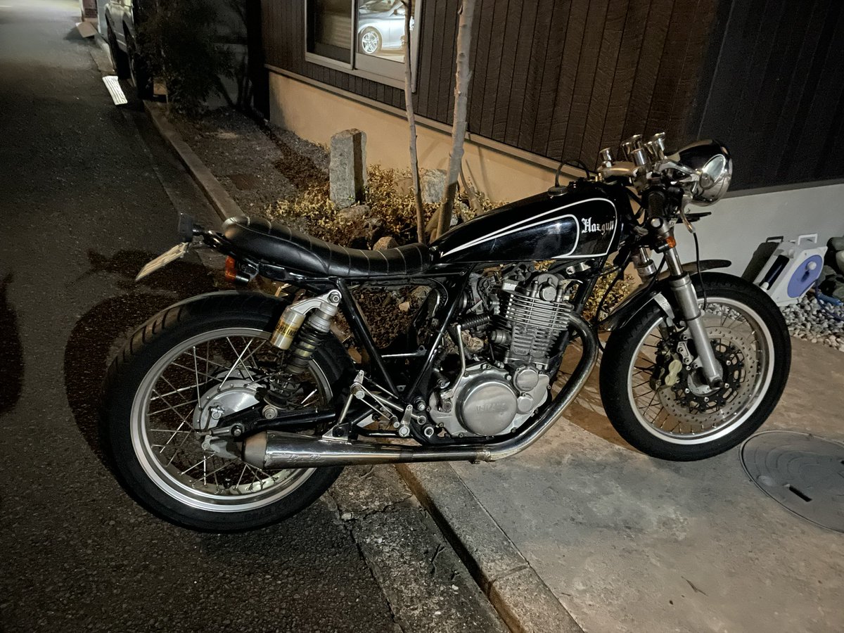 ナイツー（ナイトツーリング）してきた。
さぶっ‼️