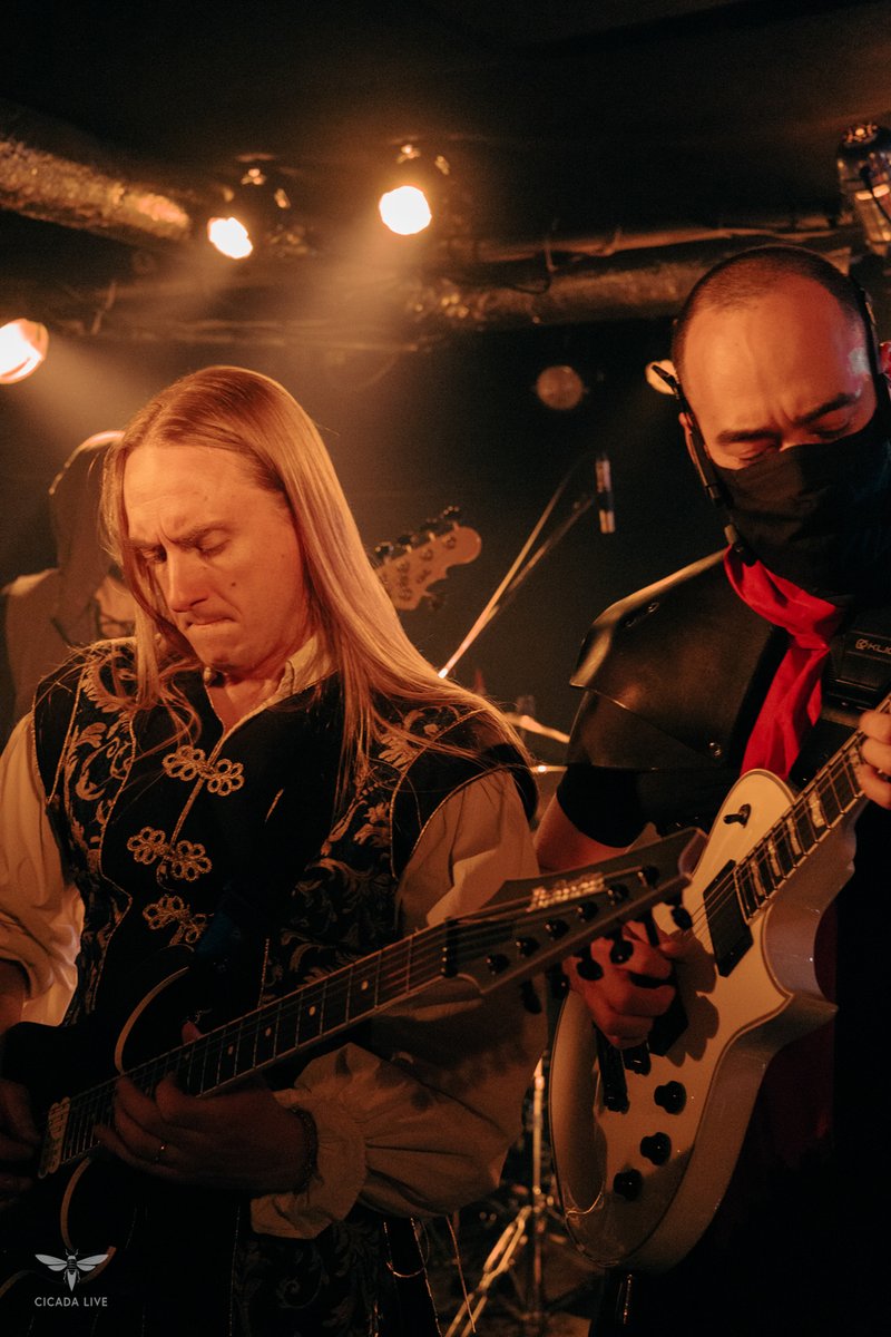 cicadalive's tweet photo. Lords of the Trident
12/12/2024
Gattaca, 京都
📷 @Shotby_Cruz
#lordsofthetrident #lott #powermetal #japantour https://t.co/E2cfWKSMwn