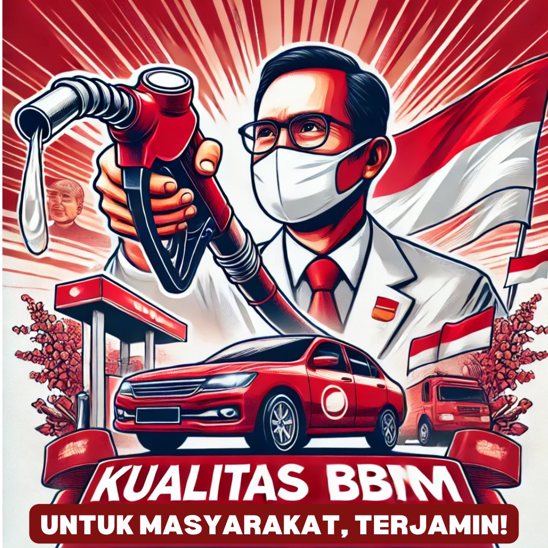 nkri_dlmberita's tweet photo. BBM berkualitas untuk rakyat! Pemerintah terus memastikan distribusi dan kualitas BBM sesuai standar. Jangan percaya hoaks, Pertamax tetap aman! ๐โฝ๐ฎ๐ฉ
#BBMAman #EnergiUntukNegeri #KawalPertamina #BBMBerkualitas #JanganPercayaHoaks #Pertamax https://t.co/r0whdii9EY