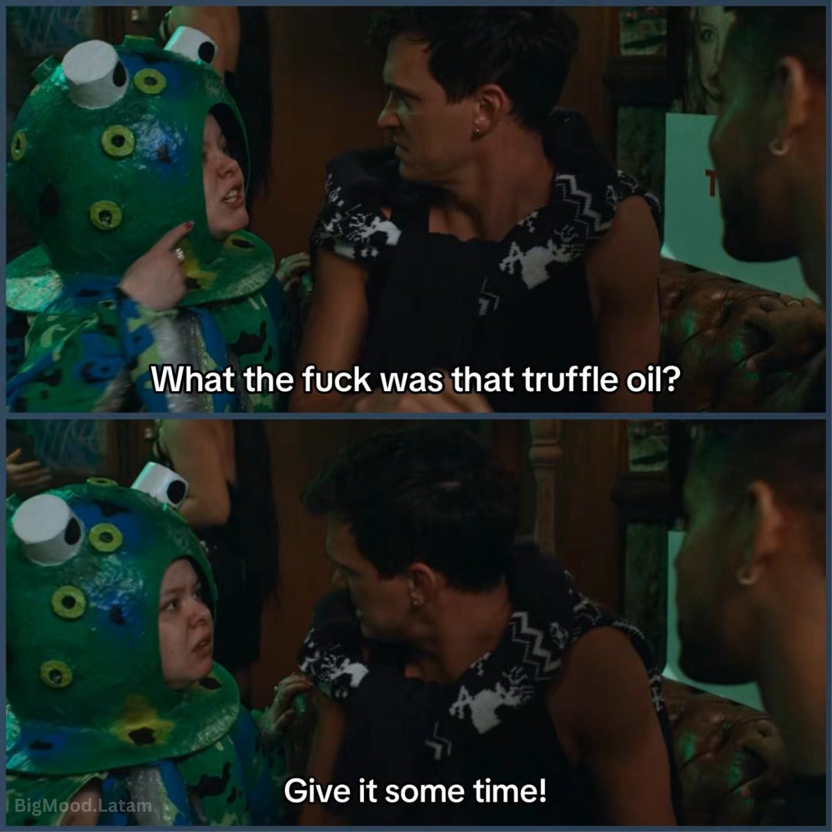 BigMoodUK_'s tweet photo. damn truffle oil 

#BigMood #NicolaCoughlan #LukeFetherston https://t.co/GoWz38vjCg