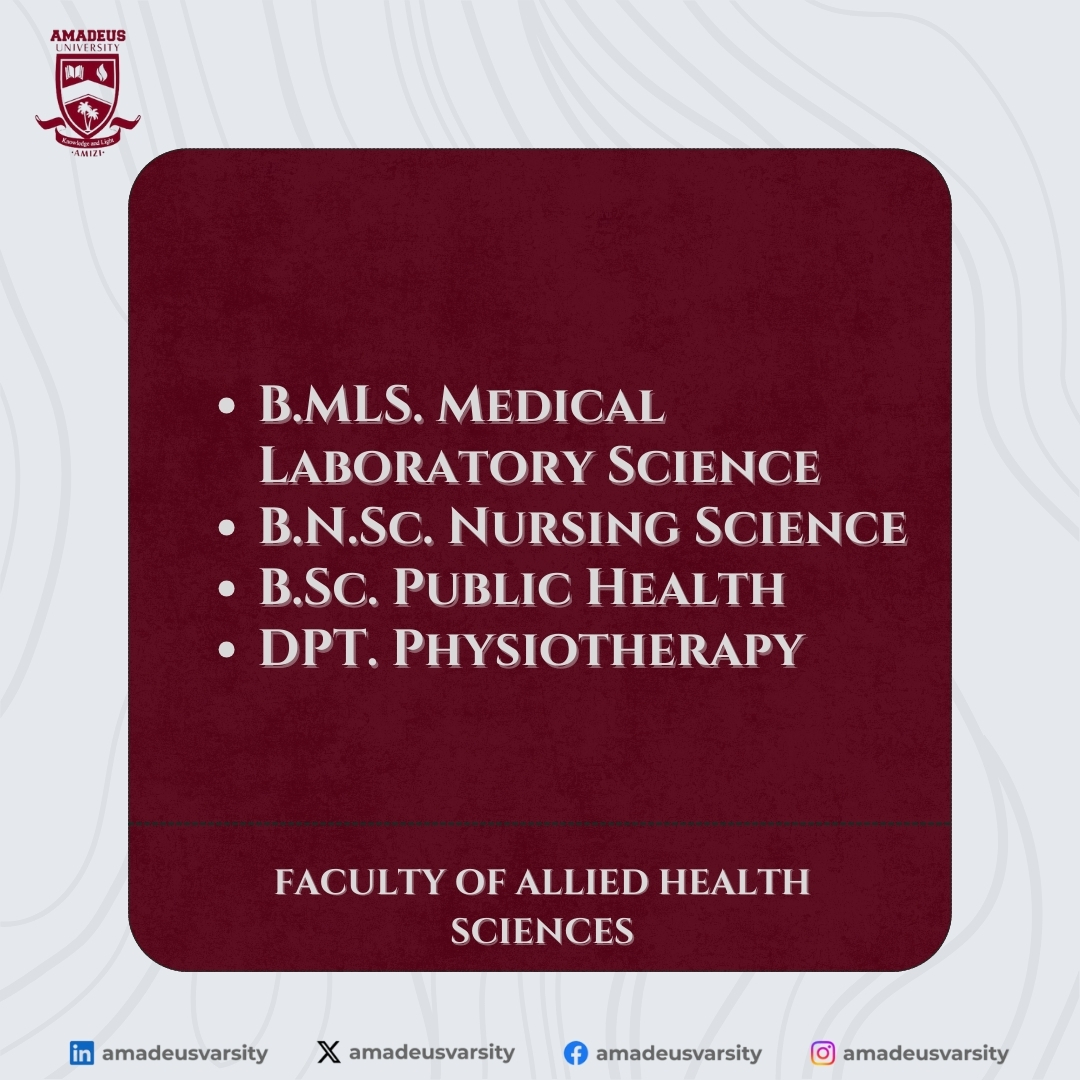 Amadeus University tweet media