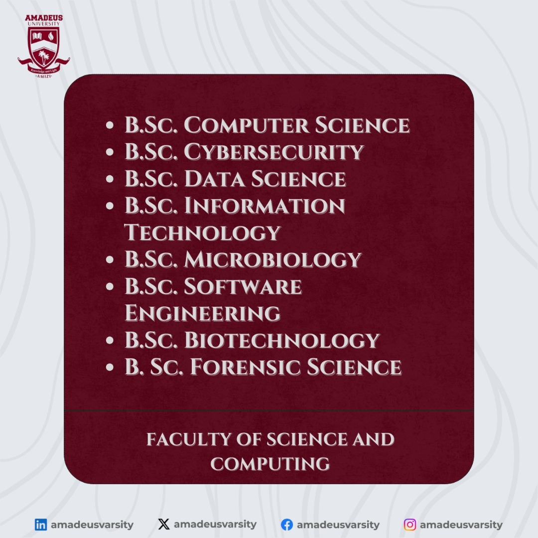 Amadeus University tweet media