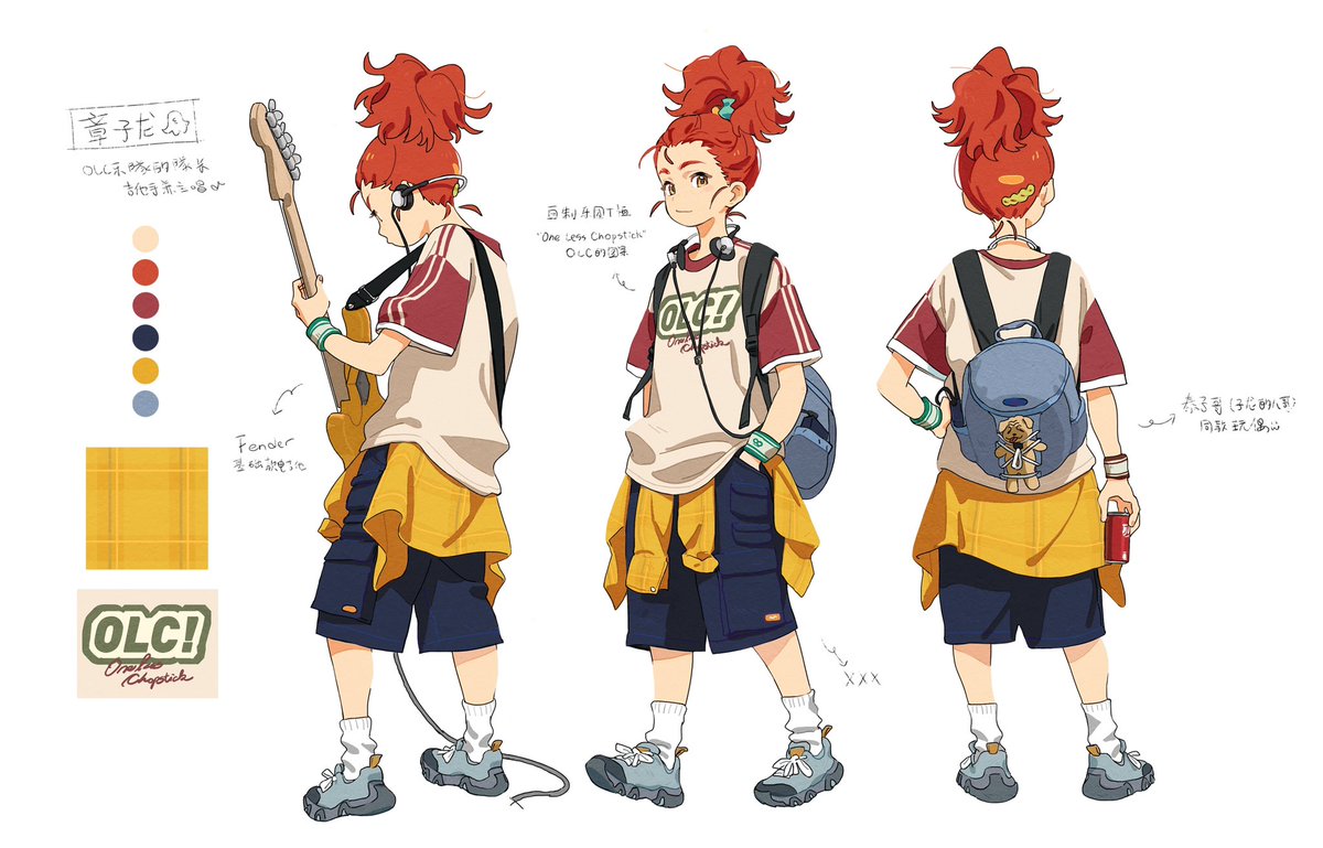 troka0407's tweet image. 孩子们的设定！
#oc #olc #オリジナル