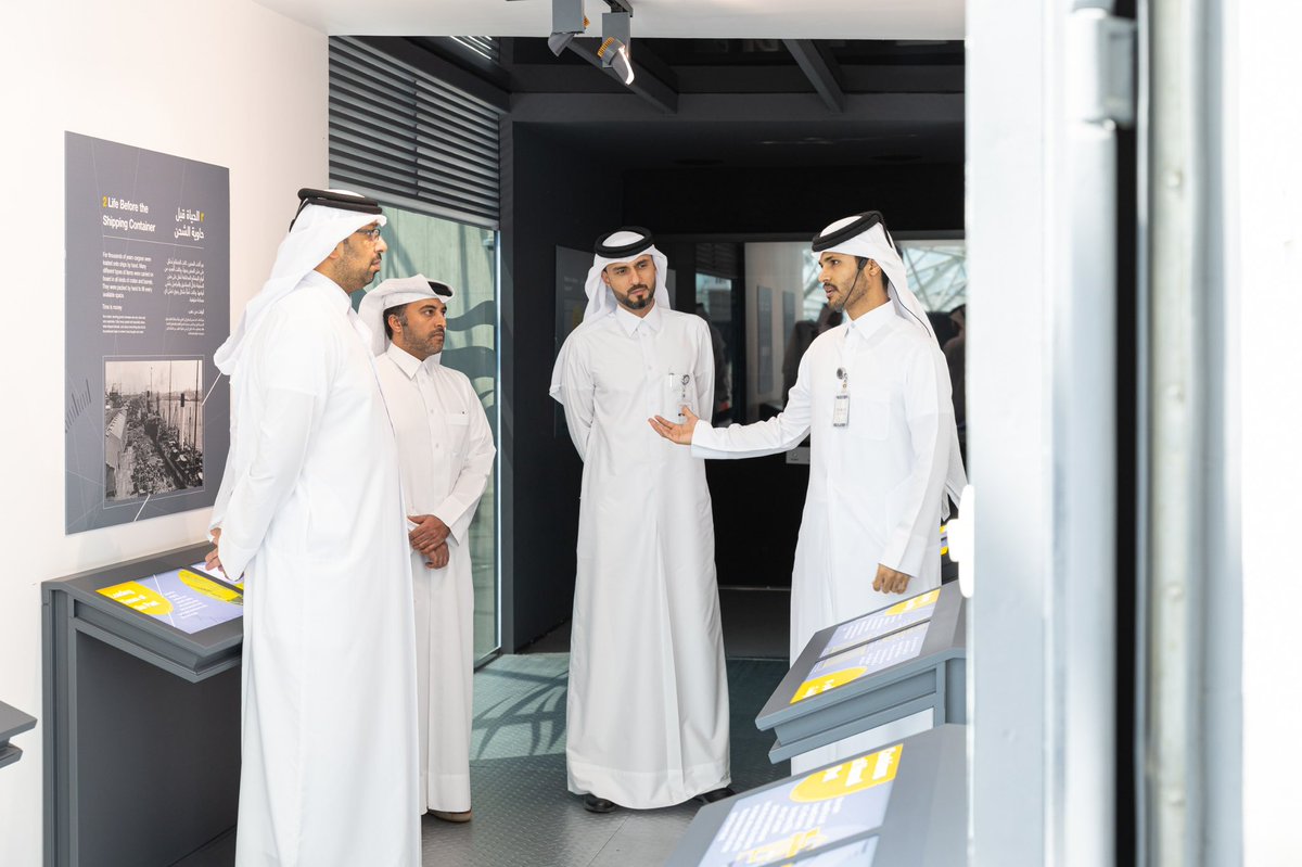 MwaniQtr's tweet image. As part of its corporate social responsibility initiatives, #MwaniQatar⚓️🚢 hosted officials from #Ehsan Center to discuss collaboration on the center’s projects and initiatives.