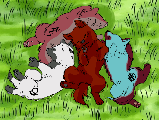 my offline art for my stream
