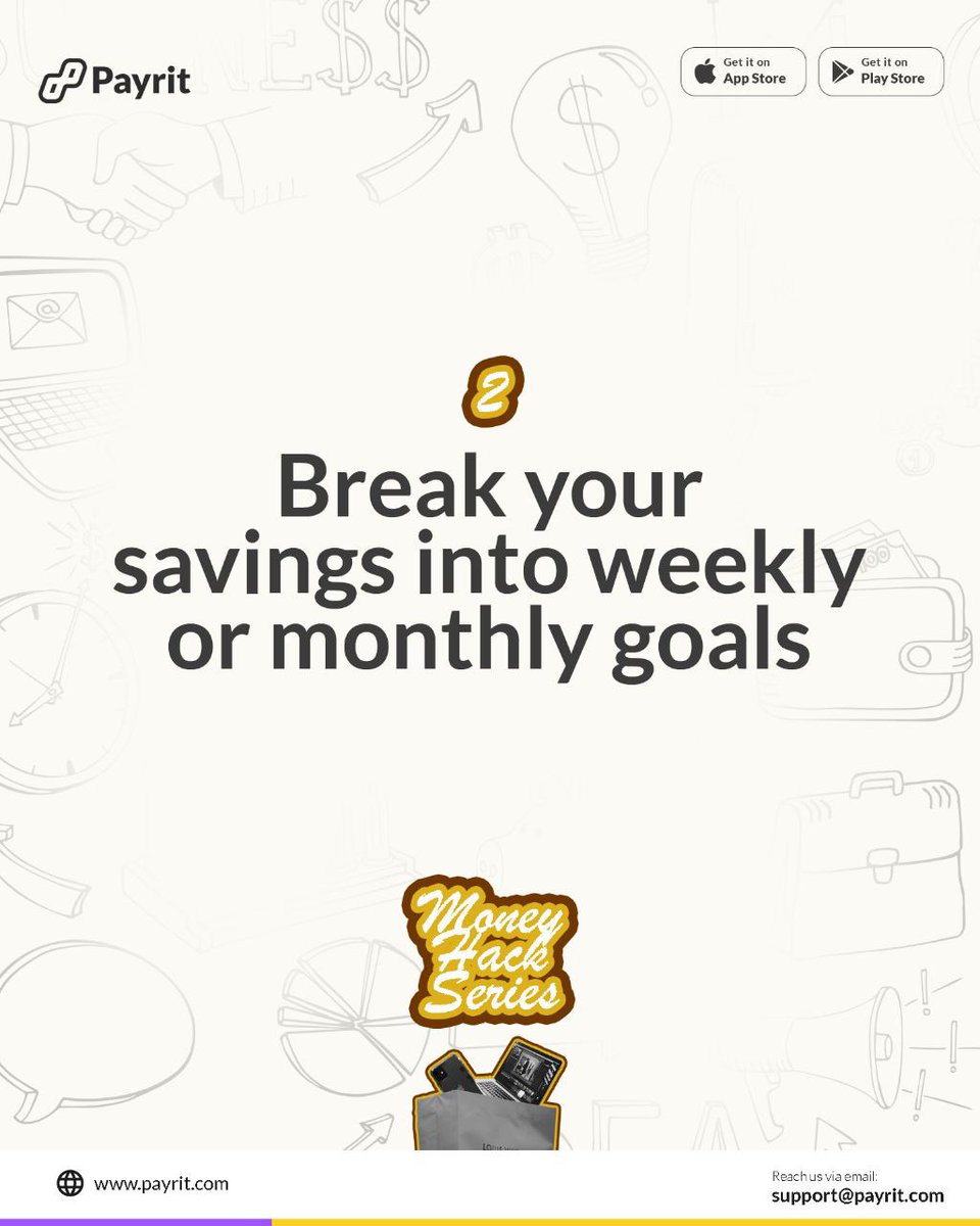 PayritSupport's tweet photo. Thinking of making a big purchase? Here are 2 smart hacks to do it wisely!💡💰 Swipe to learn more!👉 #MoneyHacks #SmartSpending #Payrit https://t.co/680KsbgbQd