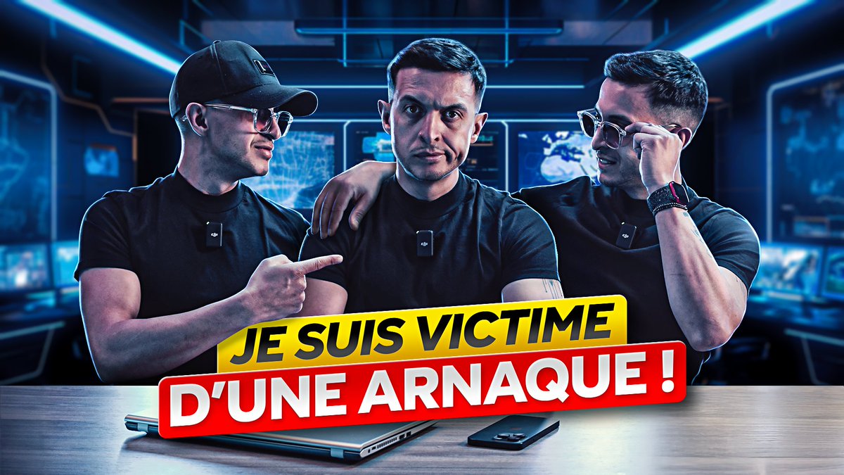 🔴 NOUVELLE VIDÉO 🔴

Un #brouteur s’est fait passer pour moi pour arnaquer des victimes…😡 ! Je l’ai infiltré, piégé et il a payé le prix fort !!

Lien : youtu.be/RtjocTrGOQ4

Je compte sur vos RT 🙏🙏