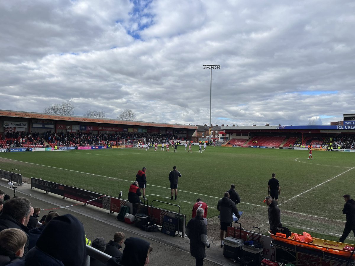 RedpathConnor's tweet image. 📆15/03/2025
🏆Sky Bet League Two
👥Crewe Alexandra 1-1 Doncaster Rovers
🎟️ £0 (Scout Ticket)
🏟️Mornflake Stadium
-
#scouting #groundhopping #groundhopper #CreweAlex #Drfc