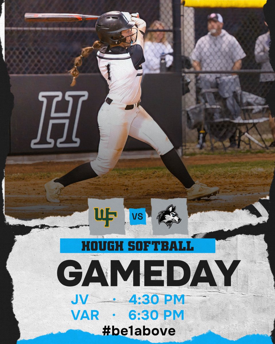 Huskies take on the Titans from West Forsyth for a BIG showdown tonight. Come out and support your Huskies. #be1above <a href="/HoughAthletics/">Hough HS Athletics</a> 
📍@ HOME 
⏰ JV @ 4:30
⏰ VAR @ 6:30