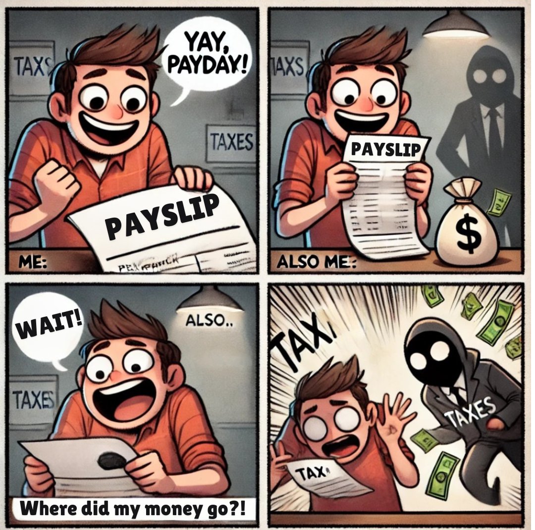 smartbizcpa's tweet image. That moment when you get paid—then taxes take a huge bite! 💸😩 Is this a paycheck or a disappearing act? Just me, or is tax season legal robbery? 😭 #PaydayPain #WhereDidMyMoneyGo #TaxSeasonStruggles #BrokeButEmployed