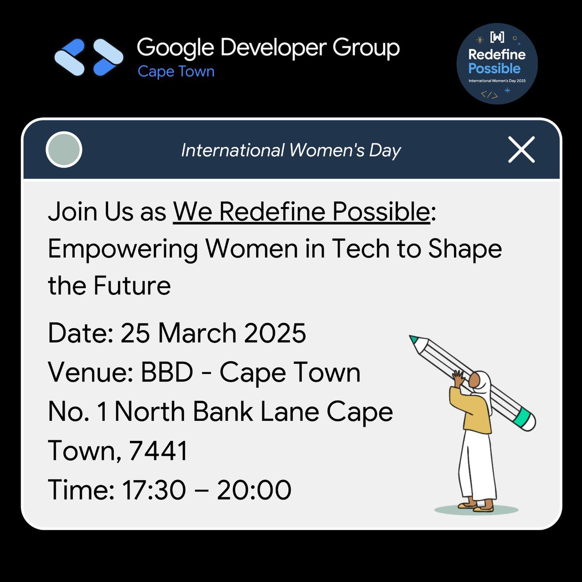 Join us as we redefine possible 📍