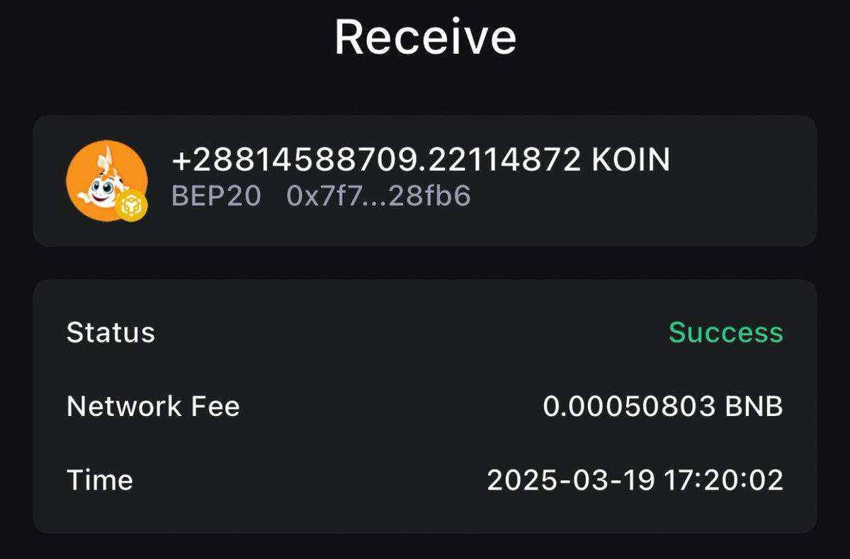 Day 33-34: Just bought 28.8Billion $KOIN

Total Holdings: 326Billion $KOIN