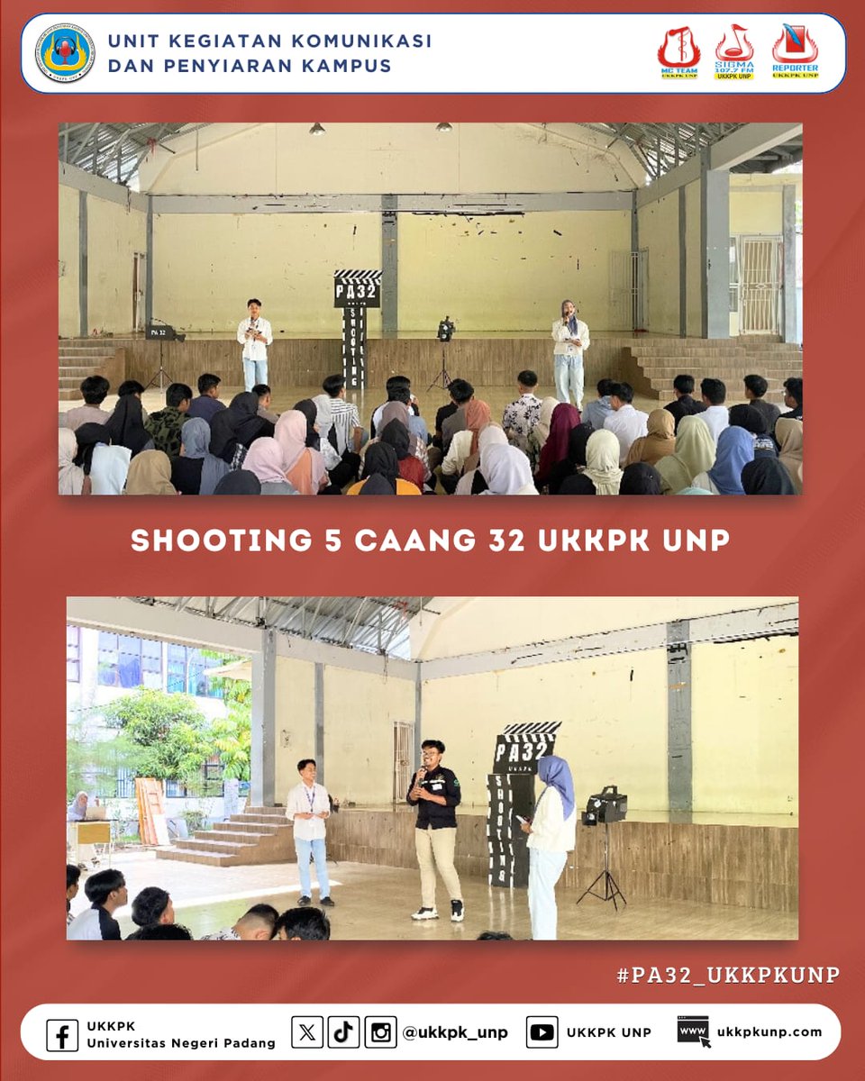 Hai Intelektual Muda👋🏻

Gimana keseruan shooting 5 hari ini teman"? Semangat untuk berproses hingga akhir  ❤️💙

Terimakasih juga buat kak sanora yang sudah memberikan materi tentang Public Speaking 🙆

Wish you all the best and see you next🤗