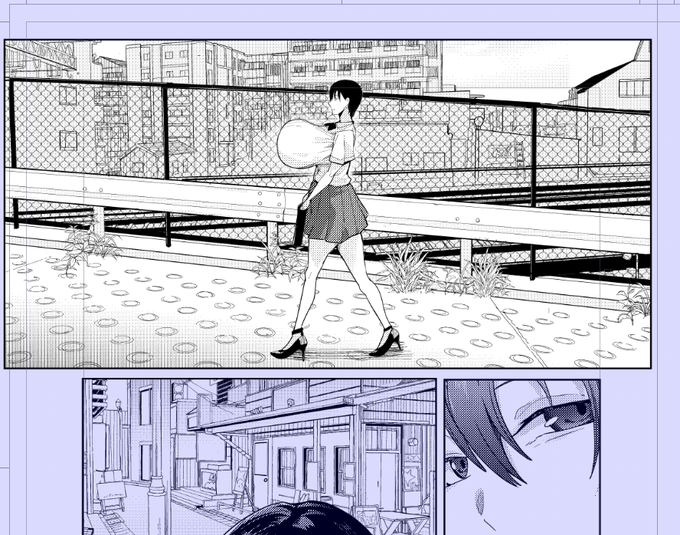 背景、半泣きで描いてるんだけど実は効率の良い描き方とかあったりするんかな 