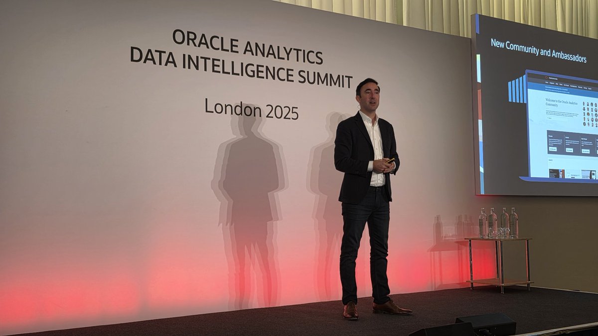 🚀 Excited to attend the Oracle Analytics &amp; Data Intelligence Summit London 2025! Looking forward to exploring the latest innovations, uncovering new features, and gaining insights into the roadmap ahead. A great opportunity to connect with experts and peers in the analytics