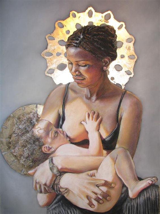 Canadian artist Kate Hansen's art celebrates motherhood #womensart