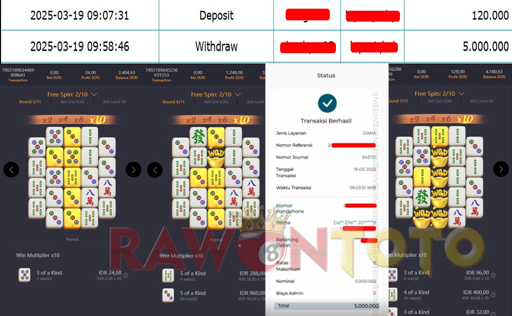 rawontoto's tweet photo. Selamat kepada userid [Haxxx]  
berhasil mendapatkan kemenangan pada permainan Mahjong Ways  pada tanggal 19 Maret 2025  
 link gacor : https://t.co/L9XeVH0f1Z 

.#slotgacorindonesia #MAXWIN #slot #fypviraltwitter https://t.co/PLOAnHHvRf