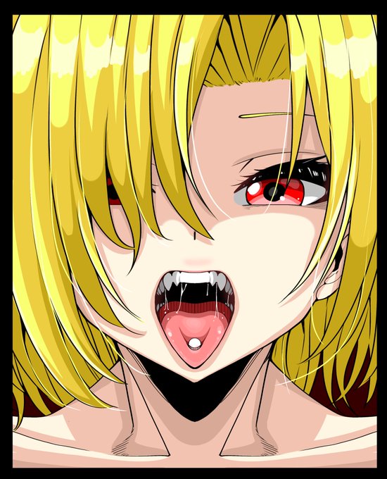 舌ピだッピ!!
#東方project #吉弔八千慧 