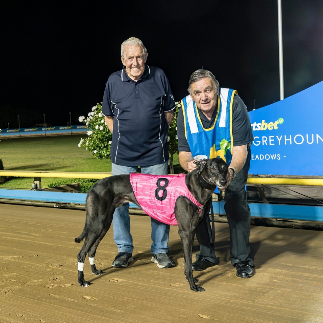 There aren't many winners that get a bigger roar than when James 'Herbie' Kirk lands a winner at The Meadows!

Kid Luck takes out Race 9 for the 94 year old trainer 👏