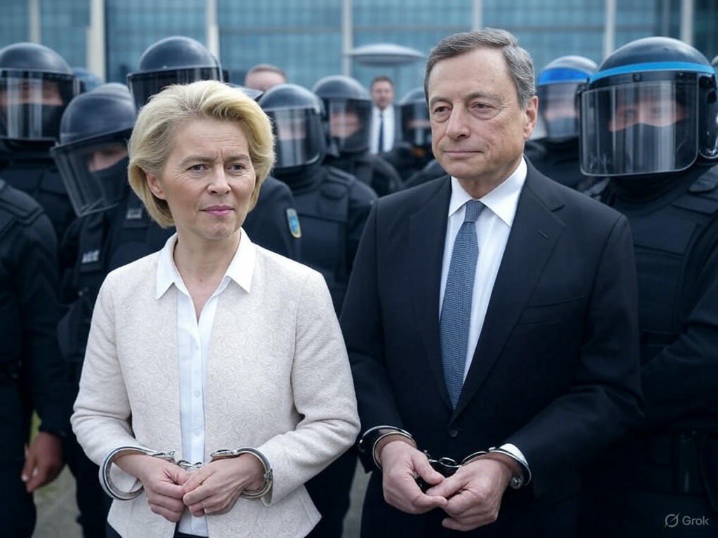 CarloMVigano's tweet photo. L’Unione Europea è un’entità concepita per sottrarre sovranità alle Nazioni, assorbendole in un superstato tecnocratico totalmente asservito agli interessi di una ristrettissima oligarchia finanziaria, eversiva e criminale. I principi che la ispirano, gli scopi che si prefigge e i mezzi che intende usare sono antitetici rispetto alla nostra identità, alla nostra civiltà, alla nostra Religione. 

Il Presidente Putin e il Presidente Trump devono aver ben chiara la minaccia costituita dal globalismo guerrafondaio dell’Unione Europea, nella quale emergono sempre più evidenti i tratti di una dittatura contro i propri stessi cittadini. Ed anche se la questione ucraina sembra prossima ad una soluzione grazie ai colloqui tra Mosca e Washington, è indispensabile estromettere dalla scena politica internazionale quanti - come Macron, Starmer e Carney, ma anche von der Lyen e Draghi - si credono investiti di un ruolo che nessuno riconosce loro. Quanto più emergeranno gli scandali e i conflitti di interesse di questi cortigiani dell’élite globalista - che la censura di regime non riesce più a insabbiare - tanto più la loro azione diverrà marginale e la loro presenza imbarazzante.

Un futuro di pace e di concordia tra i popoli è possibile solo dove gli eversori che da decenni tramano contro i loro popoli siano portati a rispondere dinanzi all’opinione pubblica dei propri tradimenti, dei propri crimini, delle proprie menzogne.