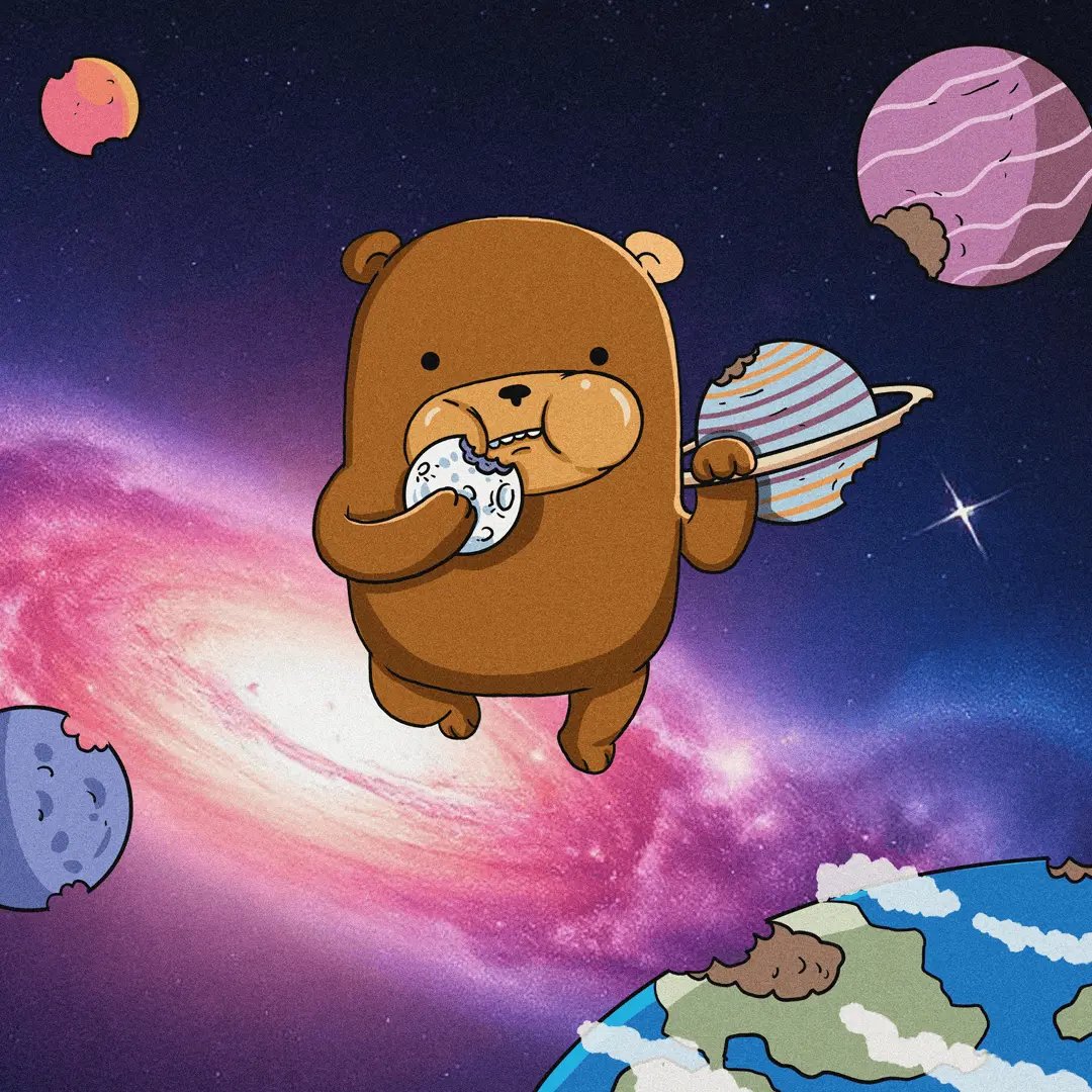 AGOGO_AT's tweet image. Devouring planetary gains with $BOI ! 
@Boithebear ’s eating up the galaxy one bite at a time
—let’s feast on the moon!  #BOItoTheMoon 🐻🍩🌌