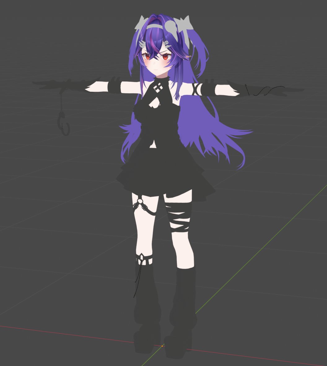 擱了好久，終於有時間回來繼續做了
緩慢上色中...

#NorahART
#blender
#b3d