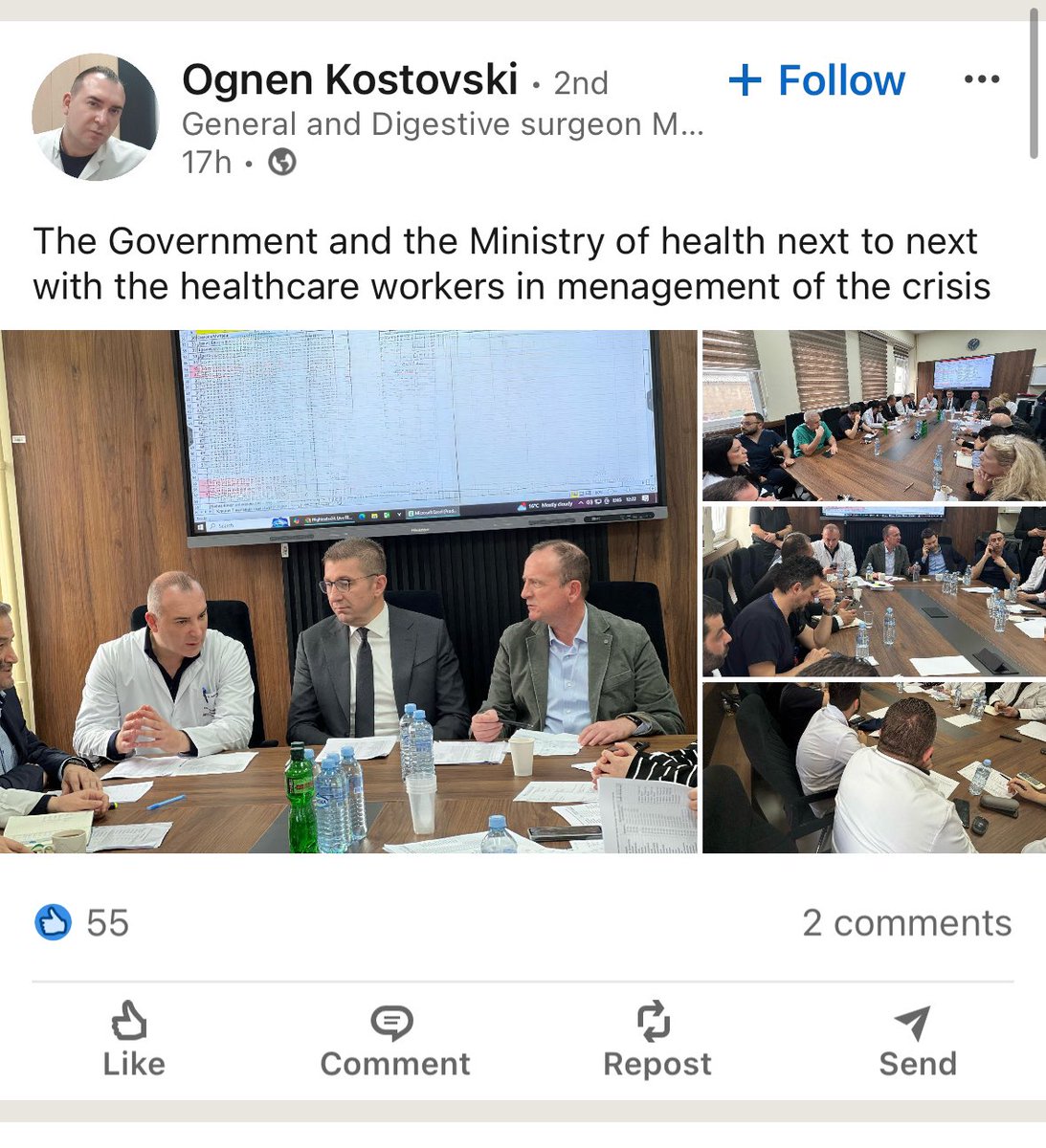 GeorgeNane's tweet photo. Во денови на тага и трагедија, ваквите објави за самопромоција не се нешто што треба да се споделува на социјалните мрежи. https://t.co/O3MYj202Aj
