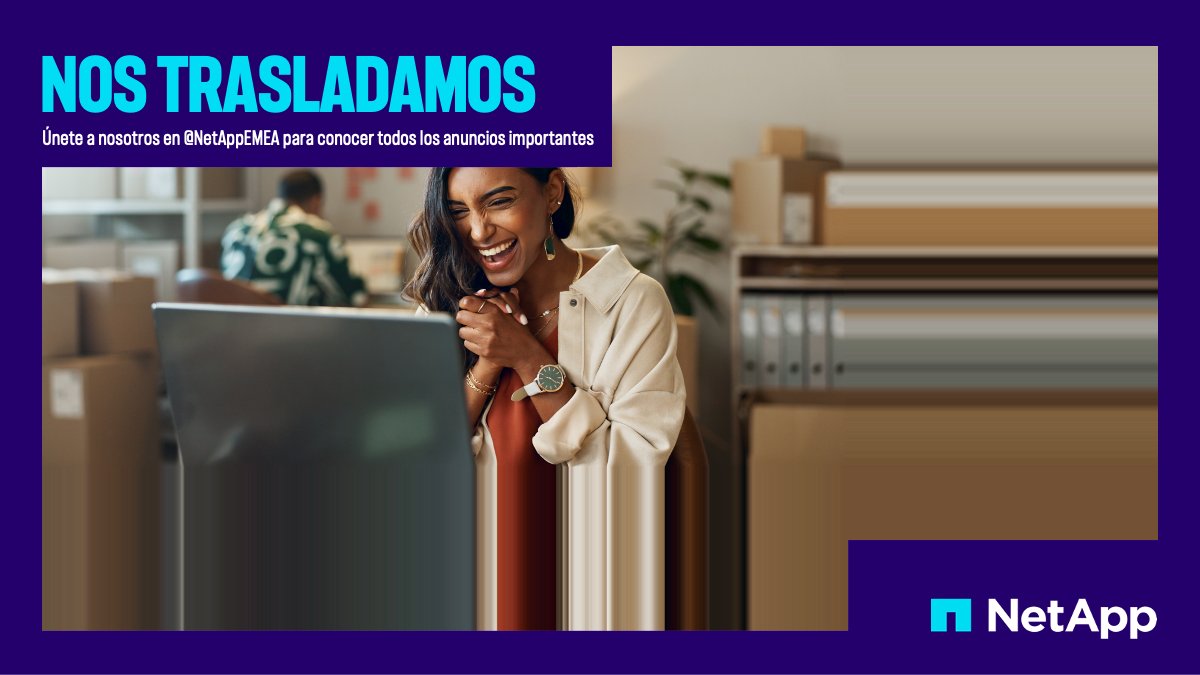 NetApp España tweet media