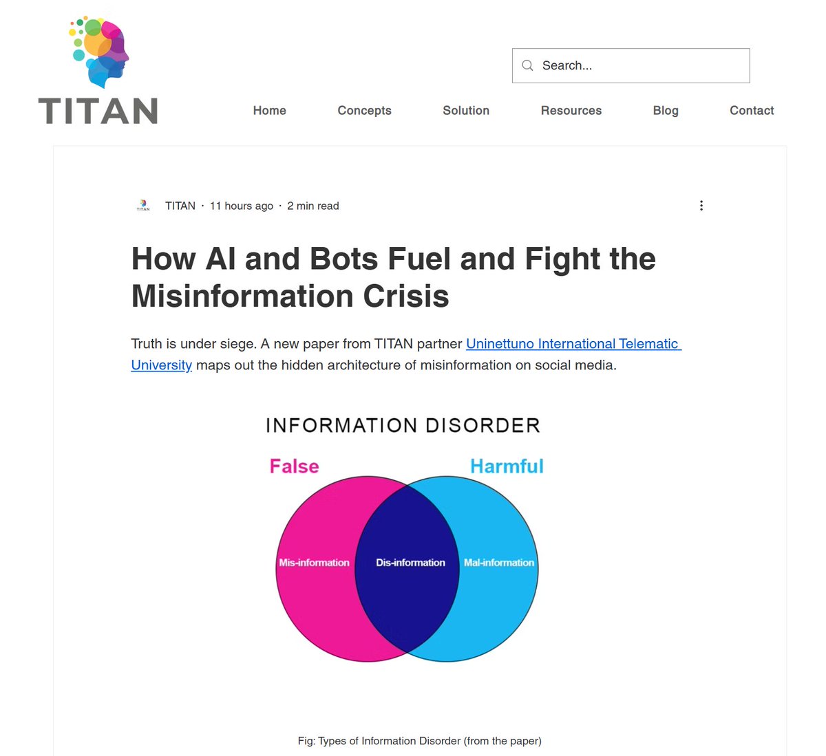 New study on the mechanics driving digital deception - read the paper  👉 titanthinking.eu/post/how-ai-an… #disinformation #misinformation #malinformation