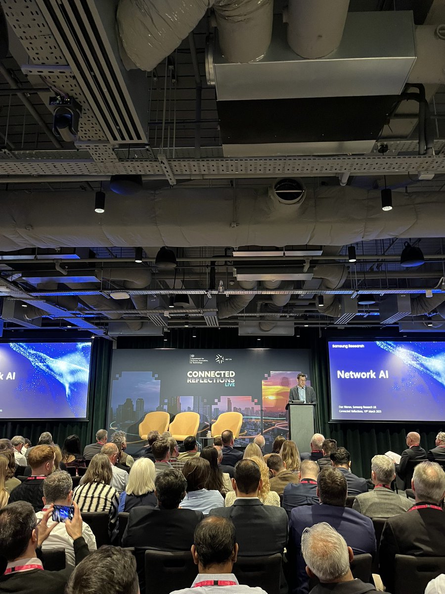 UKTIN (@_uktin) on Twitter photo Dan Warren <a href="/samsungresearch/">Samsung Research</a> provides a perspective on the requirements of AI and its intersection with telecoms, how we change the thinking, including devolving a joint approach to future research. Dan Warren <a href="/samsungresearch/">Samsung Research</a> provides a perspective on the requirements of AI and its intersection with telecoms, how we change the thinking, including devolving a joint approach to future research.