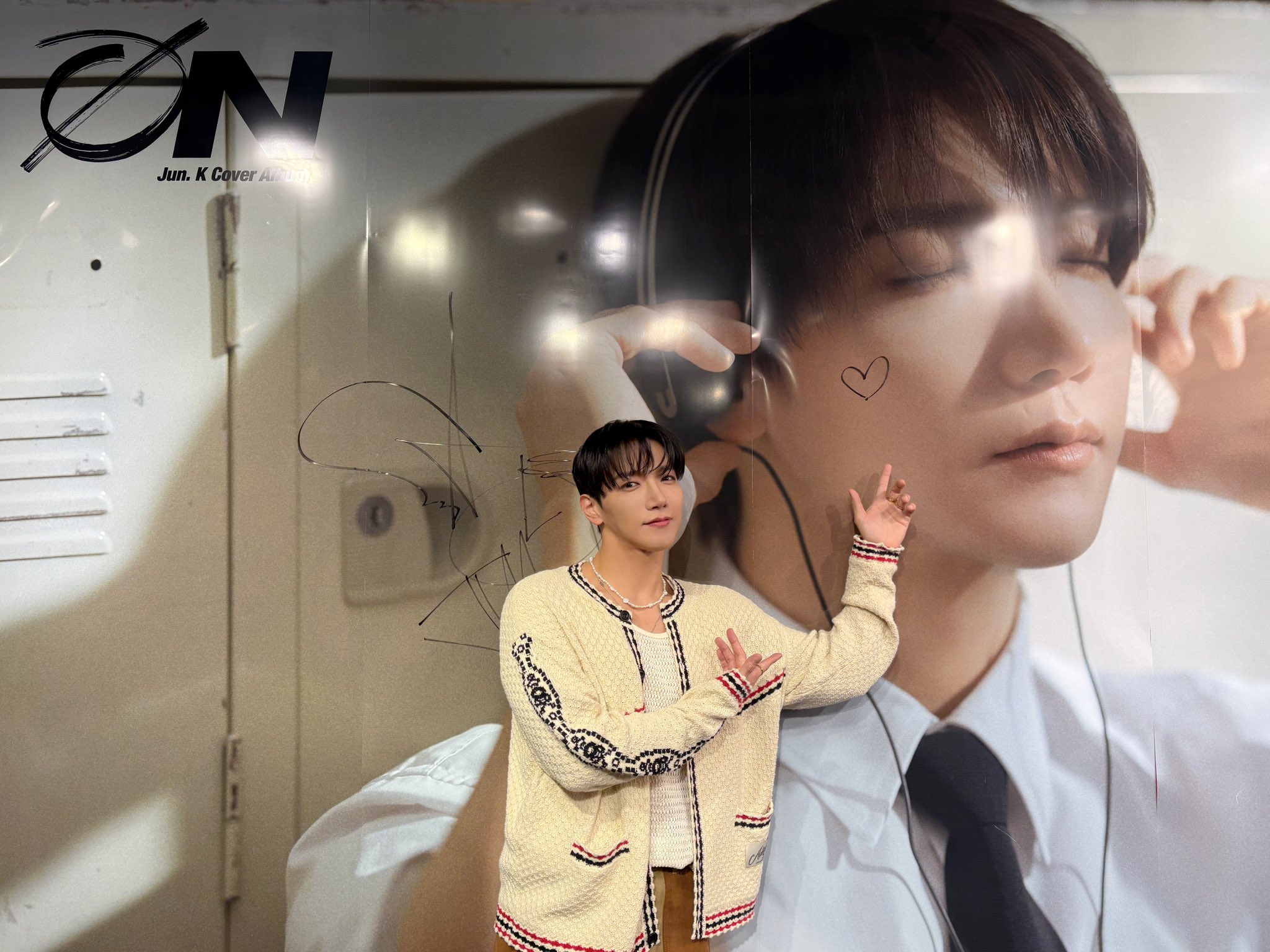 2PM 韓国アルバムMUST直筆サイン入りスペシャルフォトカードJun.K 2PM