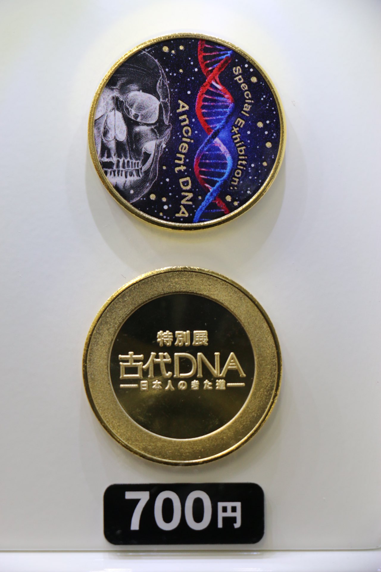大恐竜展★サウロフスス☆記念メダル★茶平工業 大恐竜展☆恐竜☆記念メダル☆茶平工業