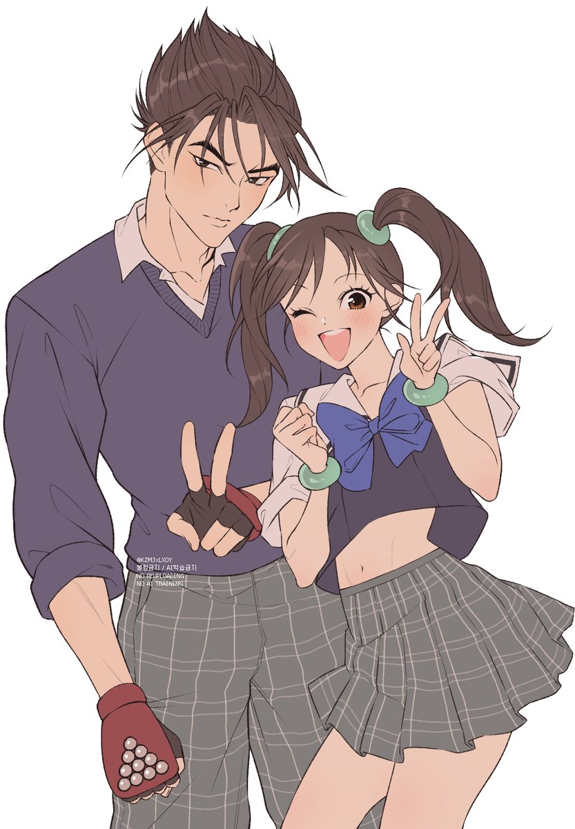 진샤오
仁シャオ
백만년만에 그렸답니다❤️🧡 
#TEKKEN