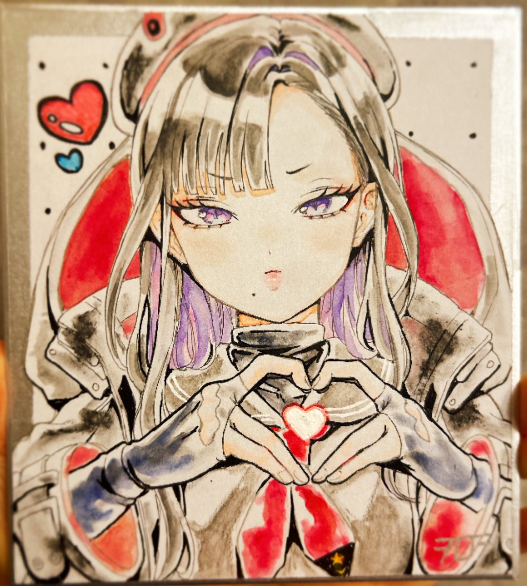 ちし共で頒布するウンファの色紙〜❤️

・ファンサ♡ウンファ
・地上のリンゴとウンファ 