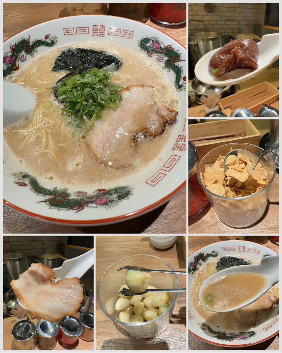 kiyoofdeath's tweet photo. 豚骨ラーメン at 豚骨拉麺大河

#PorkBone  星人𝗐
𝖢𝗁𝖾𝖾𝗋 𝗎𝗉!!
2024年11月2日㊗︎ICHI系列!!札幌界隈「豚骨は文化」布教中!!「博多ラーメンでぶちゃん」から学んだ「呼び戻し製法」を使用し独特な匂いと深い旨味が特徴!!麺は100年以上伝統を誇る 取寄 #青木食産 ぱつ麺に替え玉必須で旨杉ぃ🤣👍 https://t.co/jaLtsxq1GF