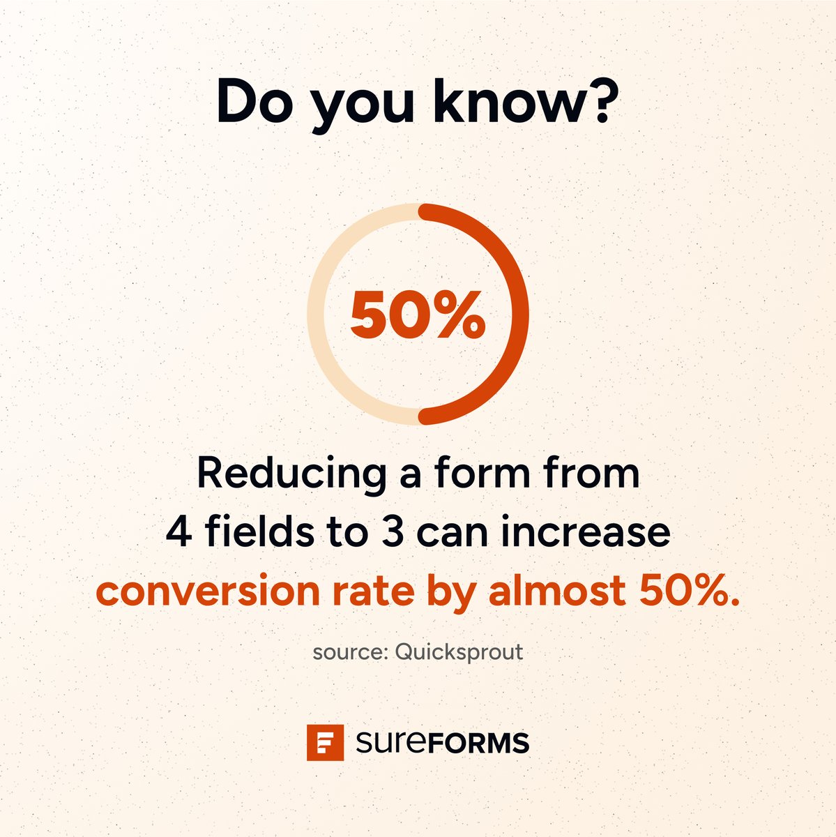 sureforms's tweet image. It is not a secret that, PEOPLE HATE LONG FORMS. The shorter your form is, the more likely it is to get responses.

If your form requires too many fields, use multi-step or conversational formats to reduce fatigue and boost completion rates.

#WordPress #SureForms #WordPressForms