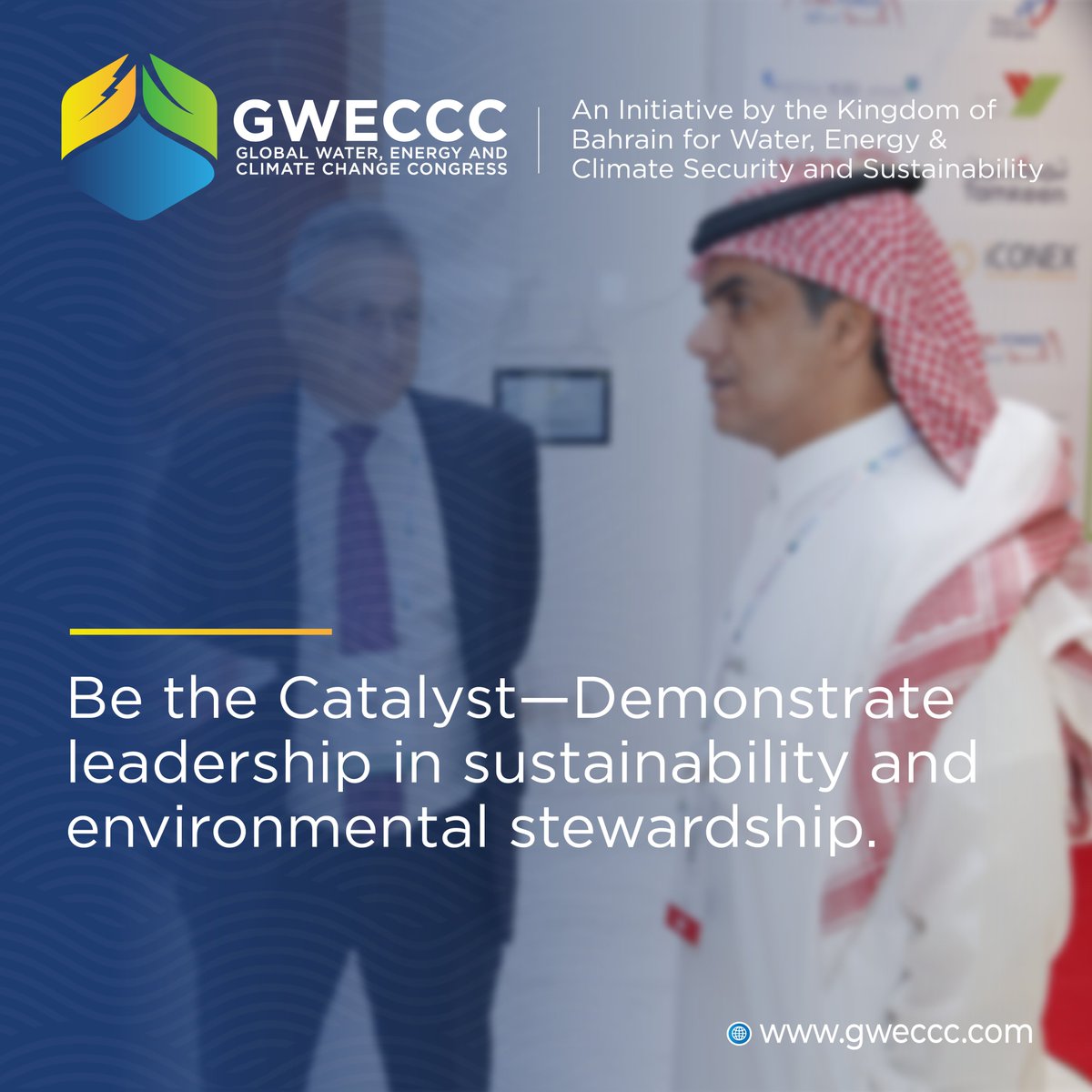 gweccc's tweet image. Demonstrate leadership in sustainability and environmental stewardship at #GWECCC 2025.

An initiative by the Kingdom of Bahrain, this premier event fosters innovation, collaboration, and transformative solutions for a sustainable future.

📅 9-11 September 2025
📍 Exhibition…