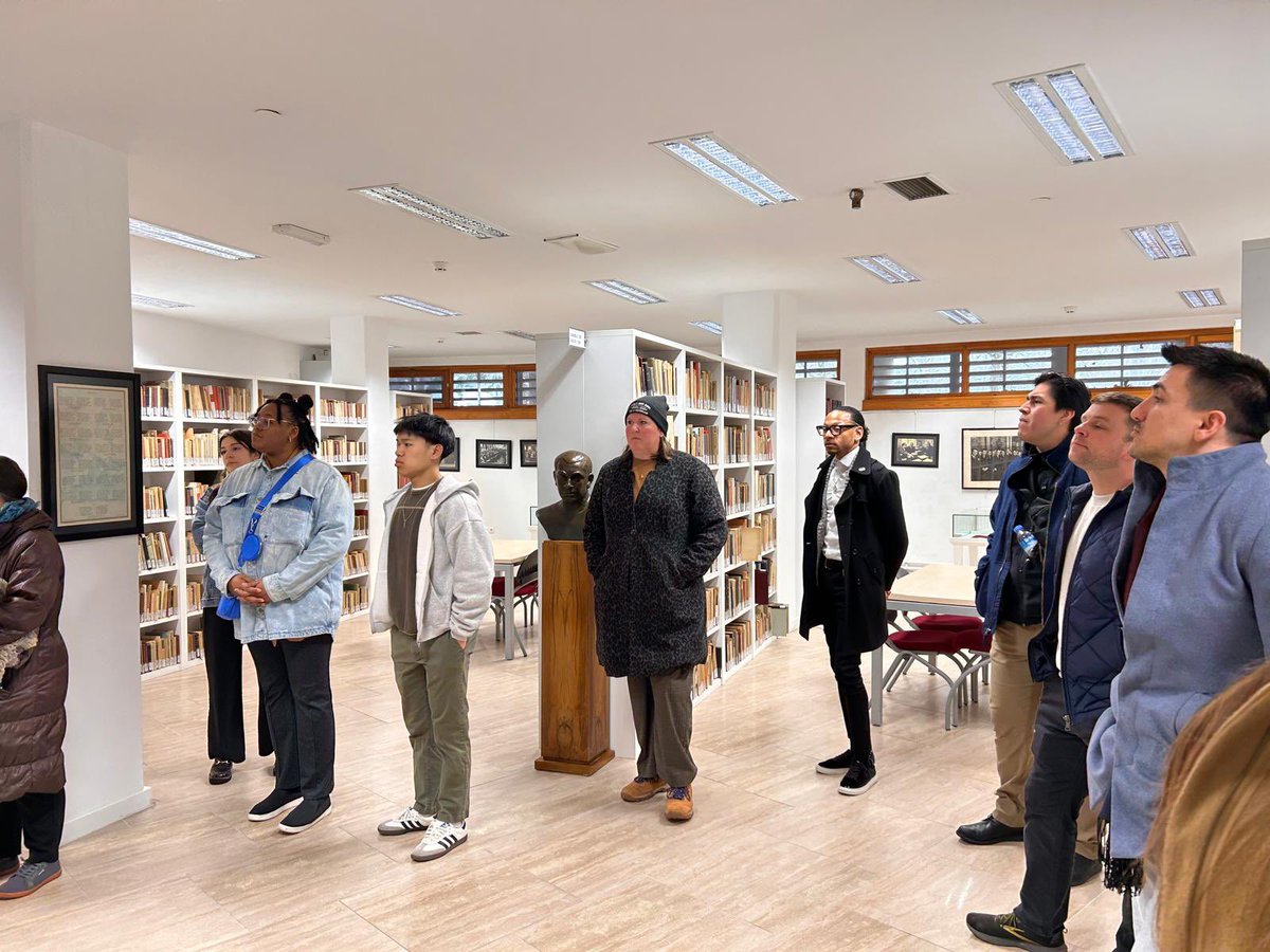 librarybilkent's tweet image. 🌟Today, we had the pleasure of hosting our guests from the Office of the Registrar and the Education Abroad units of the University of Nebraska Omaha at our library! ✨ We introduced them to our library and special collections. 📖

#Bilkentlibrary #UniversityofNebraskaOmaha