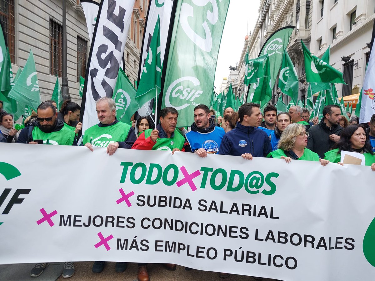 CSIFnacional's tweet image. 🚨 ¡Subida salarial ya para los empleados públicos! 🚨