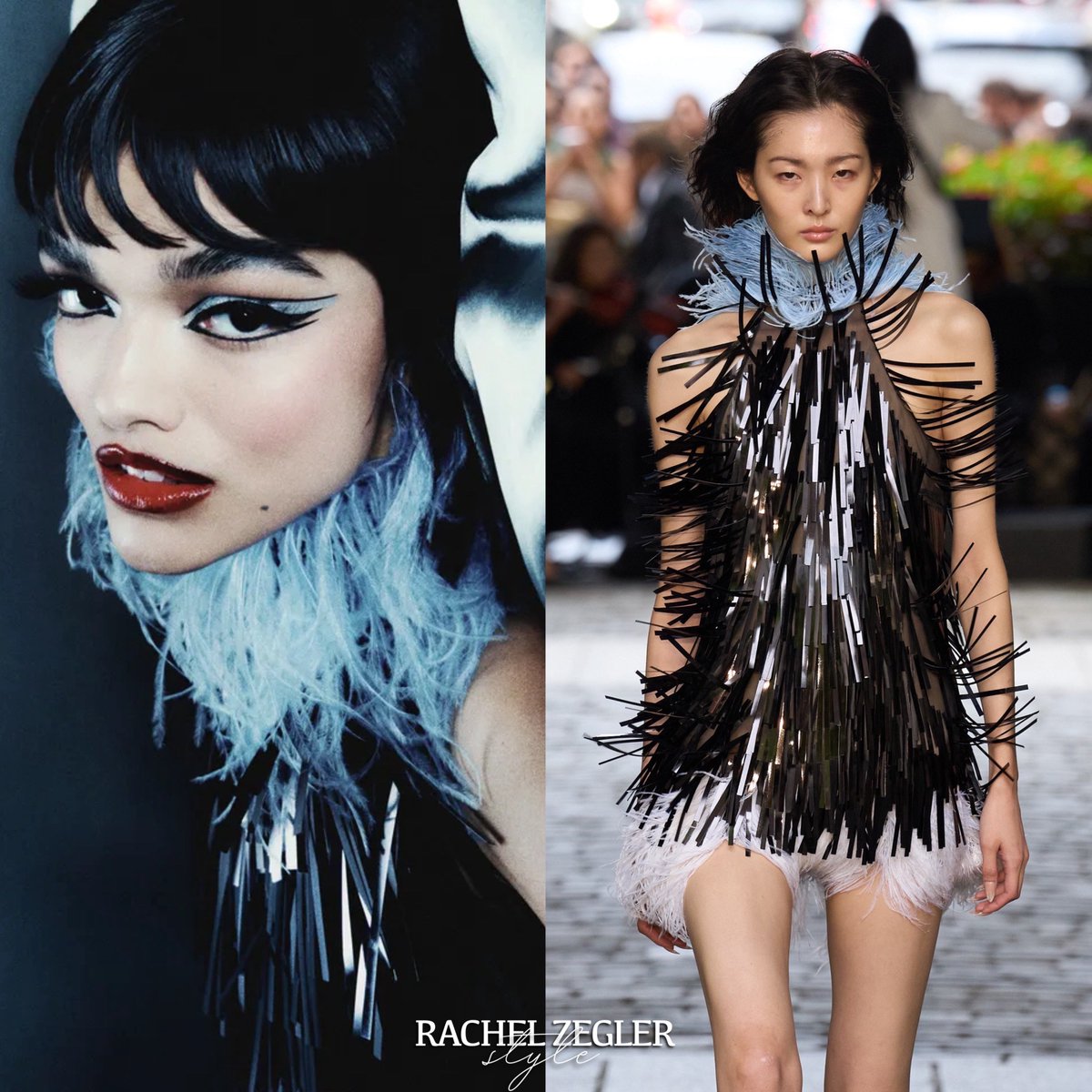 ZeglerStyle's tweet image. Rachel for her feature with Allure ➳ March, 2025.

Rachel wears;
1. #PierreCardin SS25 Top
2. #PrabalGurung Spring 2025 Dress
3. #StellaMcCartney Spring 2025 Dress