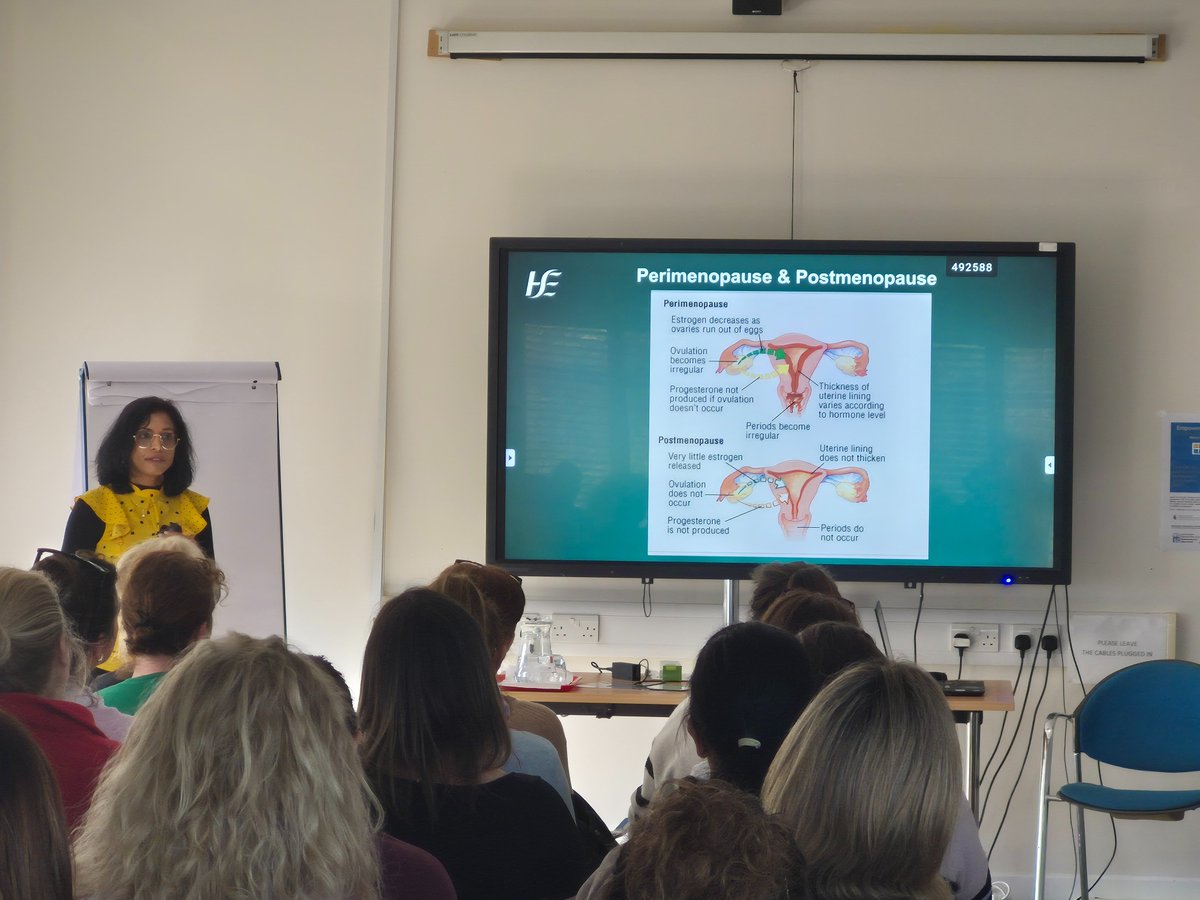 RCNME (Dublin and South East) (@rcnme_se) on Twitter photo Dr Manju Rao Vanapalli, Fellowship Registrar in Complex Pelvic Surgery, Obstetrics & Gynaecology
<a href="/UHW_Waterford/">Univ Hosp Waterford</a> speaking about Menopause at today's Gynaecology & Women's Health Study Day #Nurses #Midwives #WomensHealth <a href="/NurMidONMSD/">ONMSD</a> <a href="/HSEDubSouthEast/">HSE Dublin and South East</a> <a href="/EdelRyan12/">Edel Ryan</a> #RCNME Dr Manju Rao Vanapalli, Fellowship Registrar in Complex Pelvic Surgery, Obstetrics & Gynaecology
<a href="/UHW_Waterford/">Univ Hosp Waterford</a> speaking about Menopause at today's Gynaecology & Women's Health Study Day #Nurses #Midwives #WomensHealth <a href="/NurMidONMSD/">ONMSD</a> <a href="/HSEDubSouthEast/">HSE Dublin and South East</a> <a href="/EdelRyan12/">Edel Ryan</a> #RCNME